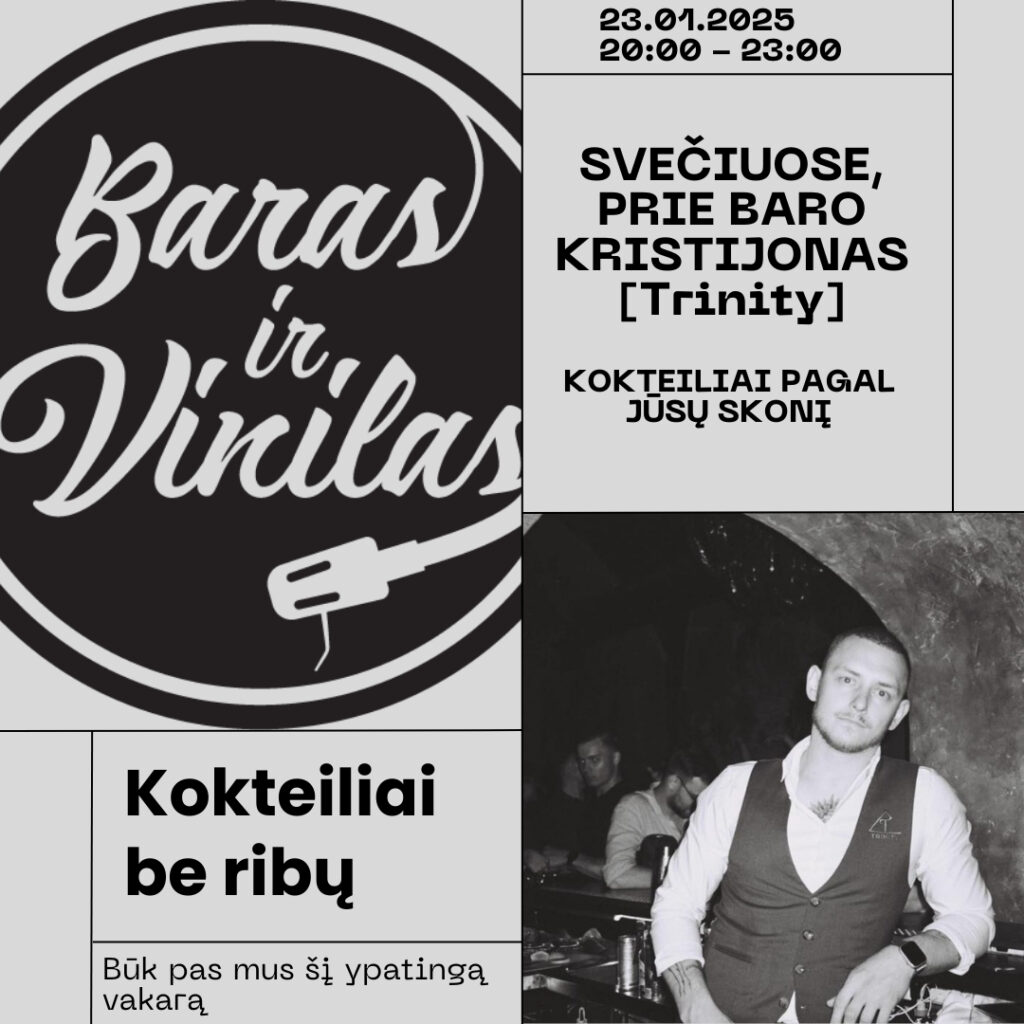 Event. Prie baro kristijonas trinity