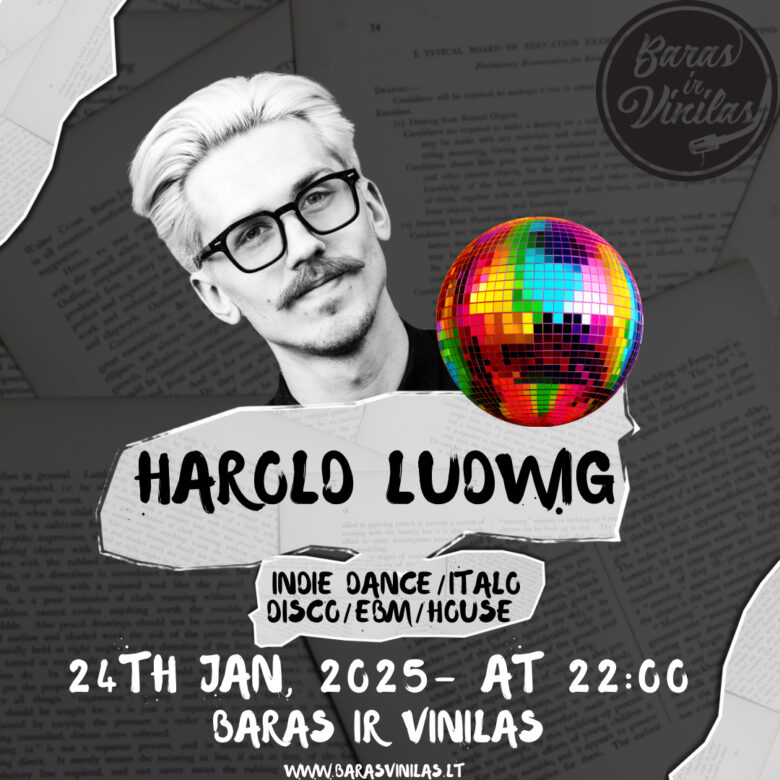 Event. Prie pulto Harold Ludwig